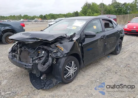 2015 Toyota Corolla Le z USA, uszkodzony, nr VIN 2T1BURHE2FC305791